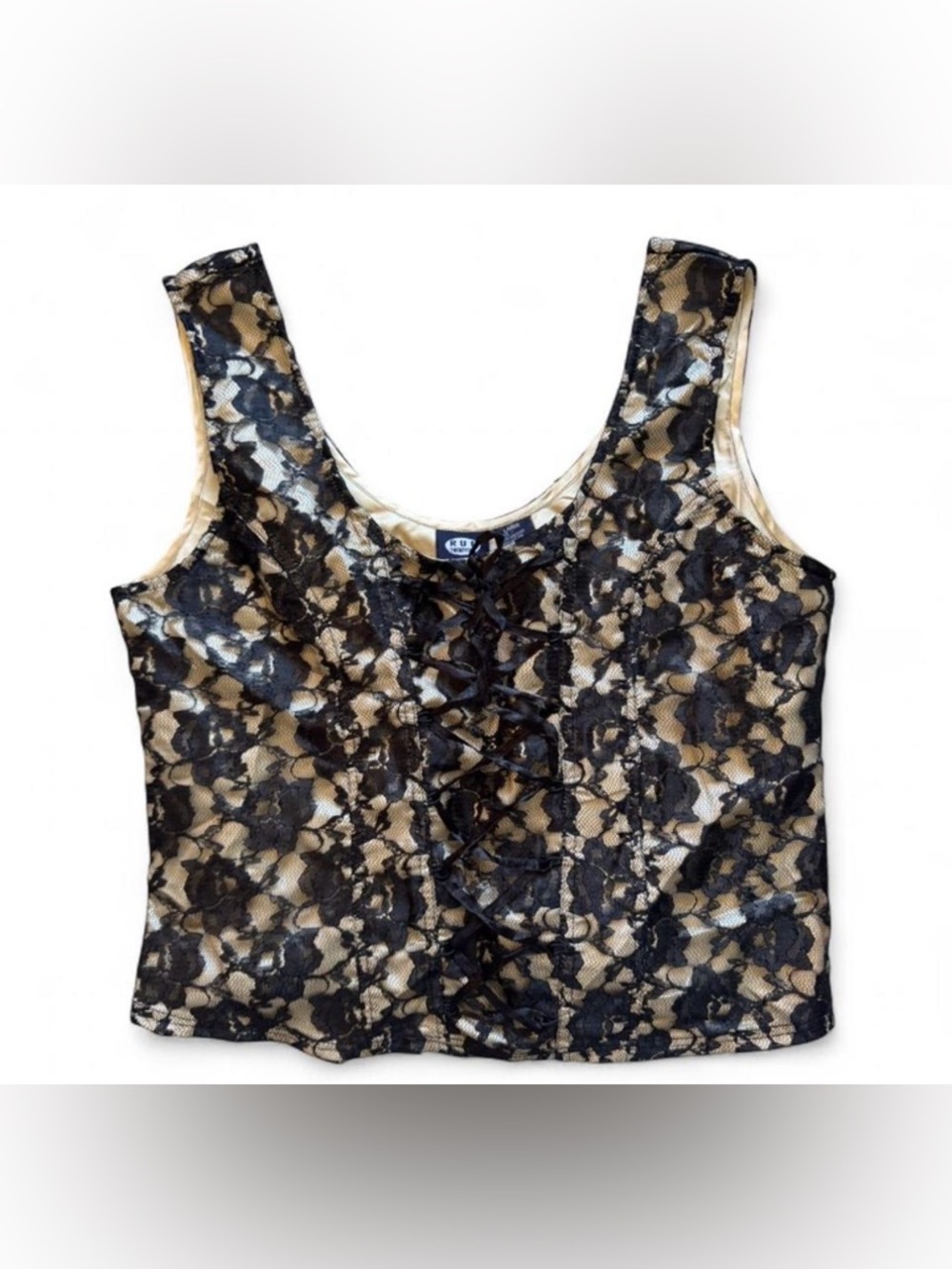 NWT Vtg rue21 lace crop top